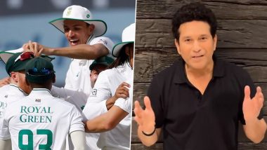 'Well Played' Sachin Tendulkar Lauds South Africa After Proteas Defeat India By Innings and 32 Runs in 1st Test at Centurion (See Post)