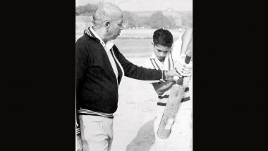 'To the Man Who Made Me the Cricketer…' Sachin Tendulkar Remembers Childhood Coach Ramakant Achrekar on His Birth Anniversary, Pens Emotional Post