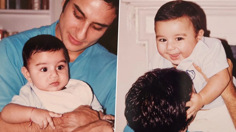 Saif Ali Khan and Ibrahim Ali Khan Are the Adorable Father-Son Duo in These Throwback Photos