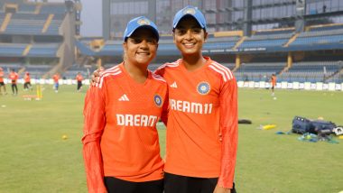 IND-W vs ENG-W 1st T20I 2023 Toss Report and Playing XI: Harmanpreet Kaur Opts to Bowl First, Shreyanka Patil, Saika Ishaque Handed Debuts