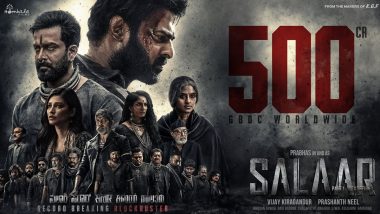 Salaar Box Office Week 1: Amidst Allegations of Inflation, Prabhas-Prashanth Neel's Film Crosses Rs 500 Crore Mark Worldwide Per Makers