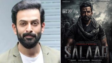 Salaar: Prithviraj Sukumaran Reveals He Didn't Expect Prashanth Neel Will Make A Film About Two Friends!