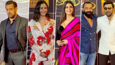 Umang 2023: Salman Khan, Ranbir Kapoor, Alia Bhatt, Kiara Advani, Bobby Deol, and Other Bollywood Celebs Rock the Red Carpet in Style (Watch Videos)