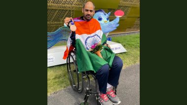 Khelo India Para Games 2023: Haryana’s Sandeep Dangi Smashes Paralysis To Win Bronze Medal in Table Tennis