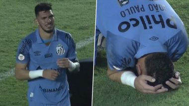 Fans, Players in Tears as Santos FC Relegated for the First Time in 111 Years, Angry Spectators Throw Flares and Other Objects On the Field; Video Goes Viral!