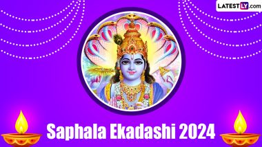 When Is Saphala Ekadashi Vrat 2024? Know Date, Ekadashi Tithi, Vrat Katha, Parana Time and Significance of the Auspicious Hindu Festival Dedicated to Lord Vishnu