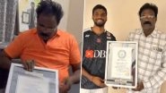 'As My Shuttle Soared at 565 Kmph...&rsquo; Star Shuttler Satwiksairaj Rankireddy Shares Heartwarming Video of Father Unboxing His Guinness World Record for Fastest Hit by a Male Player in Badminton