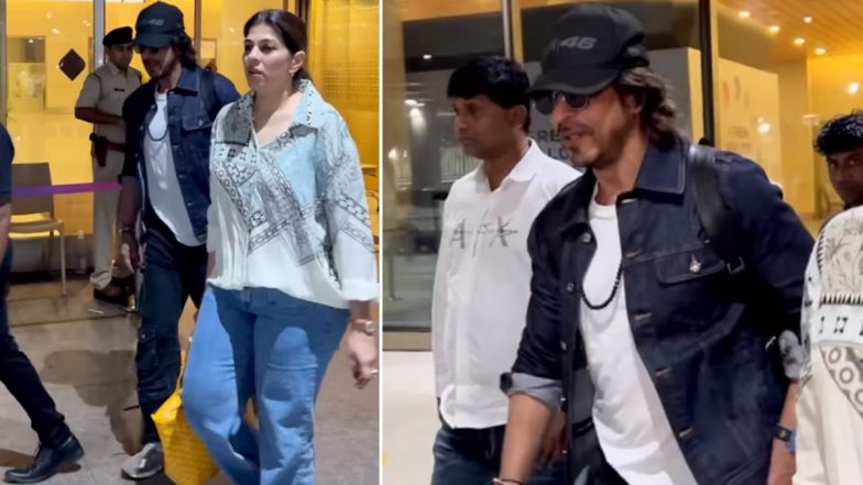 Shah Rukh Khan Keeps It Super Casual As He Gets Papped At Airport Ahead Of Dunkis Trailer 2148