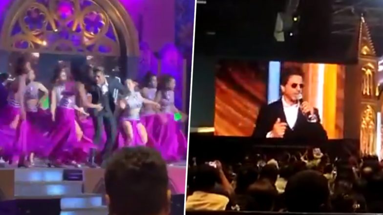 Shah Rukh Khan Performs at Umang 2023! Videos of King Khan Grooving to ‘Not Ramaiya Vastavaiya’ and ‘Jhoome Jo Pathaan’ Songs Go Viral – WATCH