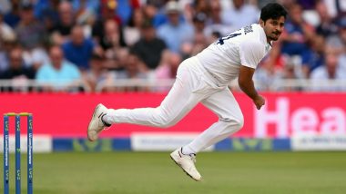 Shardul Thakur Gets Hit on Shoulder at Nets Ahead of IND vs SA 2nd Test 2023