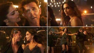 Fighter Song ‘Sher Khul Gaye’: Hrithik Roshan and Deepika Padukone Show Off Their Electrifying Dance Moves in This Party Anthem (Watch Video)