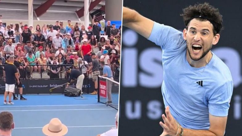 Deadly Snake Interrupts Dominic Thiem's Brisbane International Qualifying Match Against James McCabe, Video Goes Viral