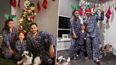 Christmas 2023: Soha Ali Khan, Kunal Kemmu and Daughter Pose With Xmas Tree in Cute Jammies, See Pictures Here!