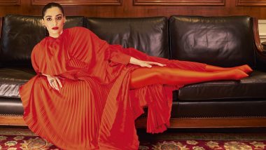 Sonam Kapoor Is an Ultimate Diva in Red Hot Pleated Outfit, See Picture From Her Latest Photoshoot