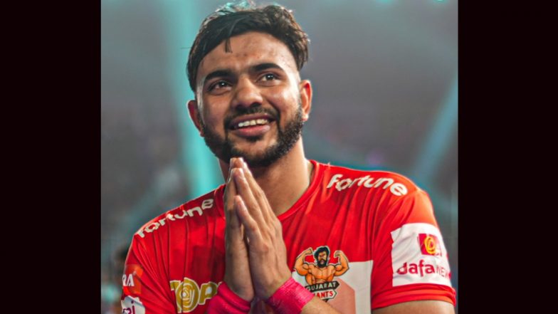 PKL 2023: Sonu Jaglan’s Heroics Helps Gujarat Giants Beat U Mumba 39–37 in Pro Kabaddi League