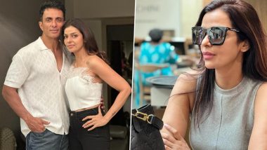 Sonu Sood Calls Wife Sonali as His 'Support System'; Fateh Actor Shares Pics on Her Birthday (View Post)