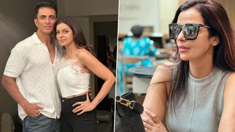 Sonu Sood Calls Wife Sonali as His 'Support System'; Fateh Actor Shares Pics on Her Birthday (View Post)