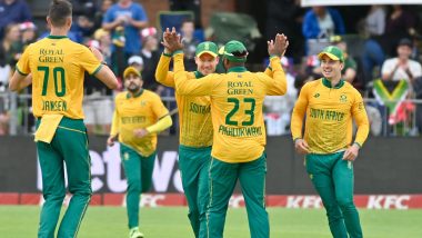 SA vs IND 2nd T20I 2023: Reeza Hendricks, Gerald Coetzee Shine As South Africa Beat India by Five Wickets in Rain-Curtailed Match