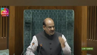 Parliament Security Breach Case: ‘Sad That Politics Is Being Done on This’, Says Speaker Om Birla on Lok Sabha Incident