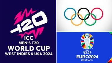 Sports Calendar 2024: ICC T20 World Cup in Cricket, Paris Olympics, Euro in Football and Other Events to Look Forward to in New Year