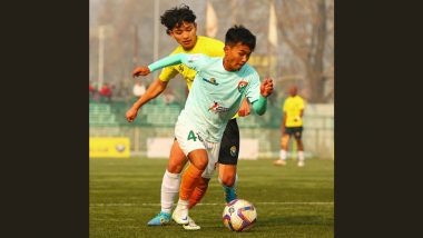 Sreenidi Deccan FC 0–0 Real Kashmir, I-League 2023–24: Deccan Warriors Move to Second Spot on Table After Goalless Draw With Sheeni Seh