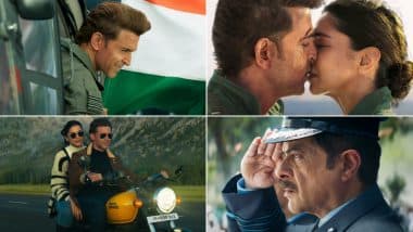 Fighter Teaser Reactions: Netizens Are Mighty Impressed With Hrithik Roshan, Deepika Padukone and Anil Kapoor's Aerial Action Film, Call It ‘Mind-Blowing and Epic’