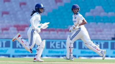 IND-W vs ENG-W One-Off Test 2023 Day 1 Stumps Update: Shubha Satheesh, Jemimah Rodrigues Put India in Driver's Seat At End of Day's Play