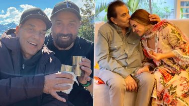 Dharmendra Turns 88! Sunny Deol and Esha Deol Share Heartwarming Posts for Their 'Darling Papa' on His Birthday (View Pics)