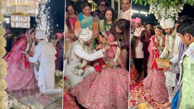 Swini Khara Marries Urvish Desai; Cheeni Kum Actress Shares Video From Her Wedding Ceremony on Insta – WATCH