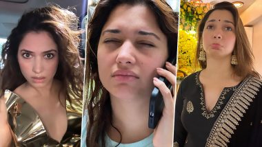 Tamannaah Bhatia Unveils Her 'Tender Moments from 2023' Through a Collection of Playful and Goofy Insta Pics!