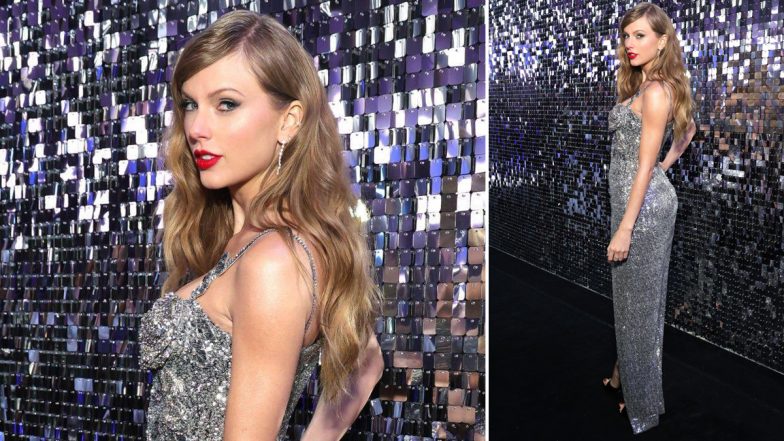 Taylor Swift Stuns in Silver-Toned Slip Sequin Dress at Renaissance Film Premiere (Watch Videos & Pic)