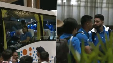 SA vs IND 2023-24: Indian Cricket Team Departs from Bengaluru for South Africa Tour (Watch Video)