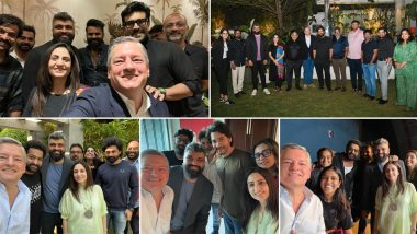 Ted Sarandos Meets Ram Charan, Allu Arjun, Jr NTR, Prabhas, SS Rajamouli and Others; Netflix CEO Expresses Happiness on Meeting ‘The Legends of Telugu Cinema’ (View Pics)