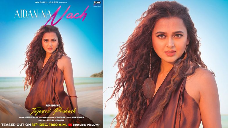 Tejasswi Prakash Drops Poster for Peppy Party Track 'Aidan Na Nach'; Song Teaser to Release on December 15 (View Pic)