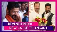 Telangana New CM: Revanth Reddy Is The New Chief Minister Of The State, Congress Leader Will Take Oath On December 7