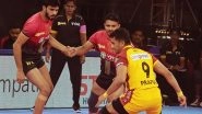 How To Watch Telugu Titans vs U Mumba PKL 2023 Live Streaming Online on Disney+ Hotstar? Get Live Telecast of Pro Kabaddi League Season 10 Match and Score Updates on TV