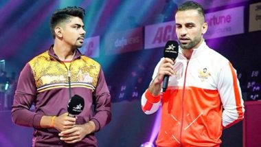 How to Watch Gujarat Giants vs Telugu Titans, PKL 2023 Live Streaming Online on Disney+ Hotstar? Get Live Telecast of Pro Kabaddi League Season 10 Match & Score Updates on TV