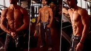 Tiger Shroff Gives Major Fitness Goals As He Flaunts His Ripped Physique From His Latest Gym Routine (Watch Video)