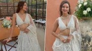 Triptii Dimri Looks Serene in Beaded White Lehenga, See Stunning Pictures of Animal Actress Here!