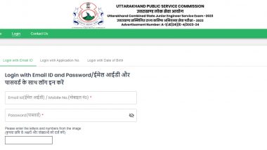 UKPSC JE Admit Card 2023 Out at ukpsc.net.in: Hall Ticket for Uttarakhand Combined State Junior Engineer Service Exam Released, Know How To Download