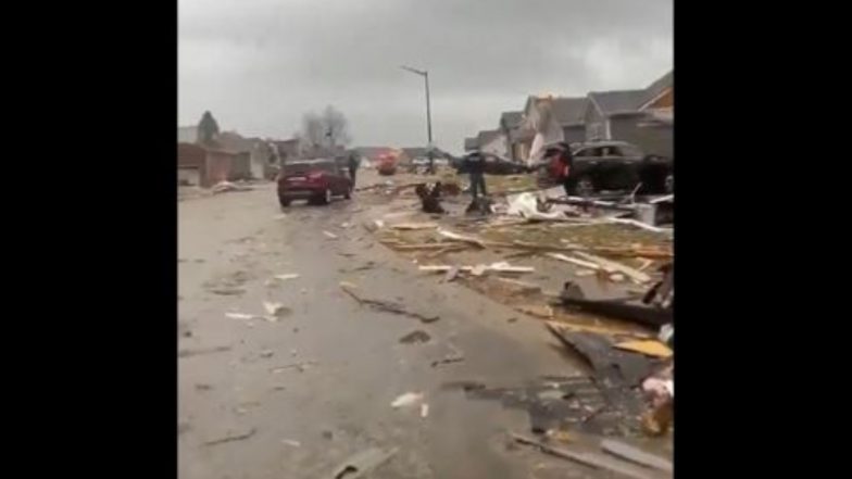 Tornado in US: Six Dead, Nearly Two Dozen Injured After Severe Storms Tear Through Central Tennessee (Watch Videos)