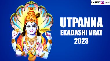 Utpanna Ekadashi 2023 Date and Parana Time: Know Puja Vidhi, Vrat Katha and Significance of the Day Celebrating Birth of Goddess Ekadashi