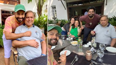 Varun Dhawan Enjoys Family Holiday With Parents David Dhawan and Karuna Dhawan in Kochi (View Pics)