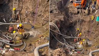 Mumbai Water Cut News Update: Repair Work of Veravli Service Reservoir in Andheri in Final Stages, Says BMC As Officials Work 50 Hours Non Stop To Restore Water Supply (Watch Video)