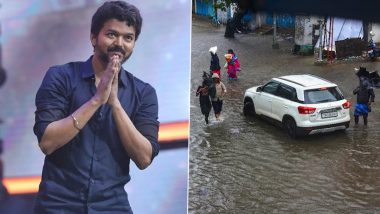 Chennai Rains: Actor Vijay Requests His Fans to Extend Help to the Needy; Leo Actor Shares Post on Social Media