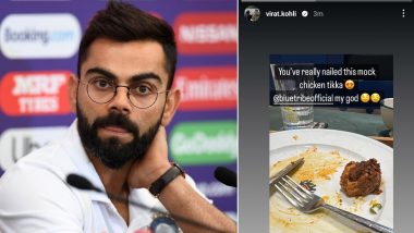 Virat Kohli Enjoys Mock Chicken Tikka, Posts Instagram Story