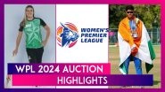 WPL 2024 Auction Highlights: Here&rsquo;s What Happened At Women&rsquo;s Premier League Auction
