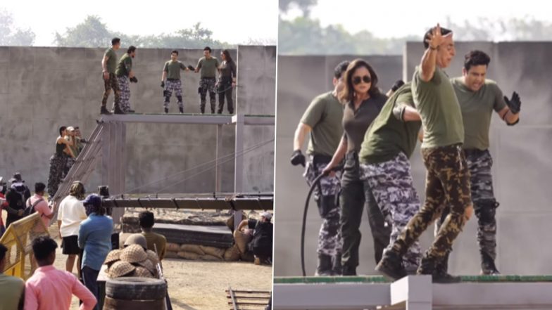 Welcome To The Jungle: Akshay Kumar, Arshad Warsi, Disha Patani Begin Shoot For Ahmed Khan's Movie, Check Out The BTS Video Here