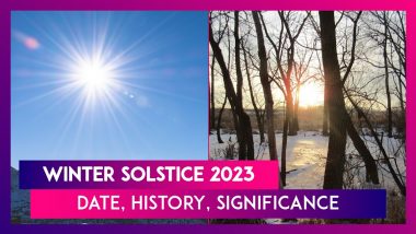 Winter Solstice 2023: Date, History And Significance Of The Shortest Day Of The Year; All You Need To Know About December Solstice