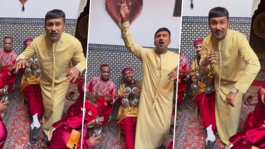 Honey Singh Sings and Vibes to the Hit Song ‘Lungi Dance’ in Morocco (Watch Video)